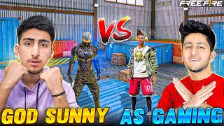 Lone Wolf 1 Vs 1 With AS Gaming😱😂Who Is The Best  Free Fire India [upl. by Frangos937]