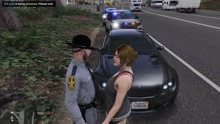 GTA 5  LSPDFR  Virginia Sate Police  Morning Shift [upl. by Odraboel]