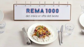 REMA 1000  Plukk amp Miks til middag på 123 [upl. by Pavier]