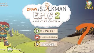 begamer jogando draw a Stickman epic 2 parte 1 [upl. by Ariaet5]