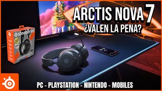 STEELSERIES ARCTIS NOVA 7  🔍REVIEW  📦UNBOXING  ESPAÑOL [upl. by Elehcin]