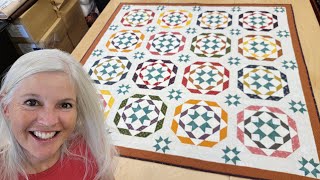 StepbyStep quotCartwheelsquot Quilt Tutorial with Donna Jordan [upl. by Muldon]