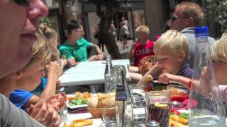 caférestaurant La Terrasse  Place de Verdun in Perpignan France [upl. by Goerke970]