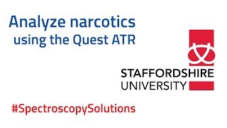 Analyzing narcotics and legal highs using ATRFTIR  Spectroscopy Solutions [upl. by Ettesil]