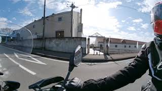 バイク旅 バイク yamaha theta360 tracer900gt 20231123浜名湖②360度動画 [upl. by Swee]