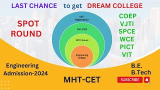 Spot Round I Engineering Admission2024 I How to get good College at Low percentile I COEPPICTVIT [upl. by Cullie]