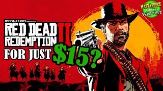 Red Dead Redemption II for JUST 15  Mastapeece For Ya Wallet [upl. by Aicilanna]