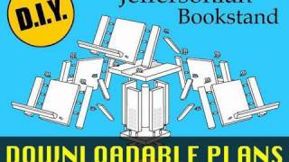 How to Make a Thomas Jefferson Jeffersonian Bookstand with Downloadable Plans [upl. by Adianez360]