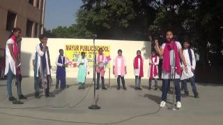 Street Play on Gender Inequality  Mayur Public School [upl. by Kred]