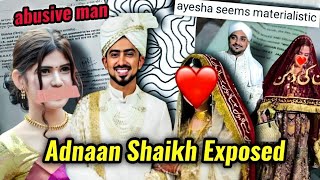 ADNAAN SHAIKH amp AYESHAS WEIRD RELATIONSHIP IFFAT SHAIKH BEING ABUSED [upl. by Nelaf]