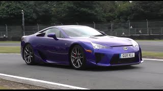 Lexus LFA  060 Accelerations  V10 Screams  Driving at CarFest [upl. by Zoubek553]