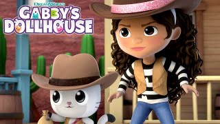 Gabbys Wild Wild Western Adventure  GABBYS DOLLHOUSE [upl. by Aiht]