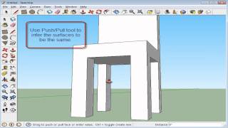 Basic Chair Sketchup Tutorial [upl. by Ethben468]