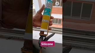 WACKER GP silicone sealant🏫🏠shorts aluminumwindows sealingproducts sealing sealingsolutions [upl. by Acim]