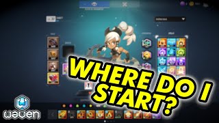 WAVEN How To Start A Class Build [upl. by Felty]