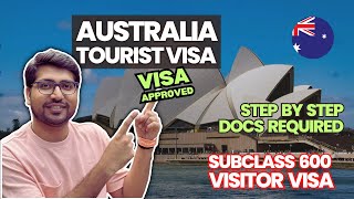 How To Apply Australia Tourist Visa🔥Australia Tourist Visa Subclass 600🔥Australia Visitor Visa [upl. by Conte]