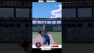 Todays best Wicket💀🔥  Ind vs SL ODI🔥 cricket22 shorts t20  cricket 22 in hindi [upl. by Akemet]