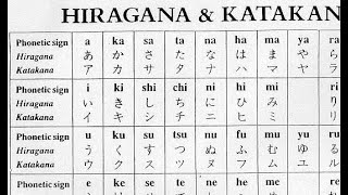 How to write Hiragana and Katakana in Japanese😍 [upl. by Nileak]