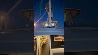 The huge Lagoon 60 catamaran was displayed at the recent Cannes Yachting Festival [upl. by Hedva618]