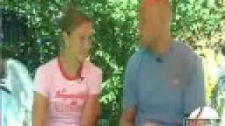 2008 US Open  OffCourt Spotlight with Dinara Safina [upl. by Ahsiyn720]