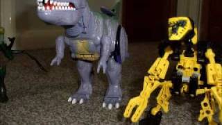 Bionicle Beast Wars Ep 1  Maximals and Predacons unite [upl. by Enneirda]