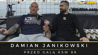 DAMIAN JANIKOWSKI  KSW 89 w Gliwicach  Tommy Romanowski  Walka o pas [upl. by Enytsirk]