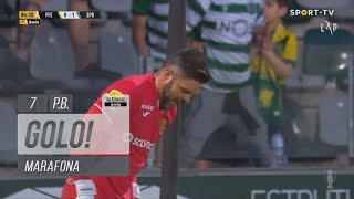 Goal  Golo Marafona AG Paços de Ferreira 01 Sporting Liga 2223 31 [upl. by Chaker]