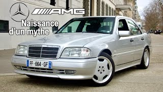 Mercedes C36 AMG 1995  La première AMG officielle [upl. by Anissej]