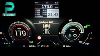 2024 Ford Kuga AWD 25 FHEV 190hp  acceleration and top speed [upl. by Odette]