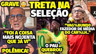 GALVÃ0 BUENO DETONA ATITUDE N0JENTA APÓS P0LÊMICA AGRESSlVA COM VINI JR NO VEXAME DA SELEÇÃO E NET0 [upl. by Cogan]