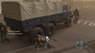 MGSV Mission 37  Extreme Traitors Caravan S RANK [upl. by Suiluj]