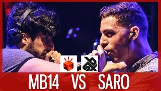 MB14 vs SARO  Grand Beatbox LOOPSTATION Battle 2017  SEMI FINAL [upl. by Eelram591]