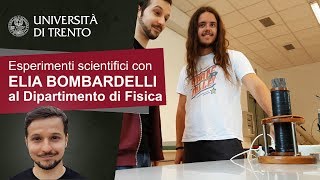 Esperimento Scientifico con Humansafari  Anello di Thomson e Induzione Elettromagnetica [upl. by Ettevets]