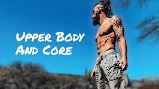 Upper Body amp Core Workout at home Tough Beginner Follow Along [upl. by Brandice299]