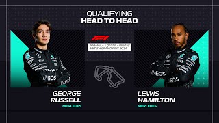 How The Mercedes Drivers Took 12 in Qualifying at Silverstone  2024 British Grand Prix [upl. by Svirad]