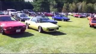 Fiat X19軍団の出発＠富士トリコローレ2013 [upl. by Oderfla]