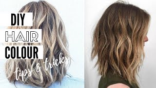 How To Color Your Hair At Home  Home Hair Dye Tips And Tricks [upl. by Conley579]