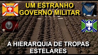 CONFUSÃO MILITAR Um estranho governo militar Qual é Hierarquia de tropas estelares [upl. by Nojid]