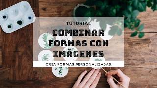 Como combinar formas con imágenes en PowerPoint [upl. by Ardnos]