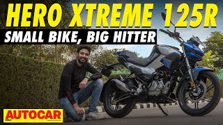 Hero Xtreme 125R review  A proper TVS Raider rival  First Ride  Autocar India [upl. by Ahrens]