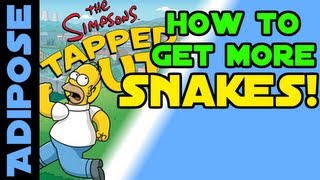 How to get more snakes  Simpsons Tapped out Whacking Day [upl. by Ilahtan]