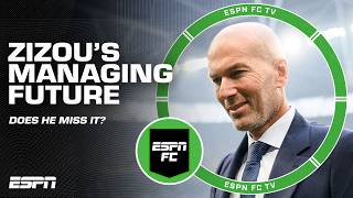 Zinedine Zidane looking to get BACK into managing 👀 We know he misses it  Juls Laurens  ESPN FC [upl. by Radloff557]