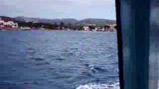 Water Taxi from Es Cana to Santa Eulalia Ibiza [upl. by Yrgoerg]