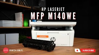 🖨 HP LaserJet MFP M140we  Tania drukarka laserowa do domu i biura [upl. by Peper]