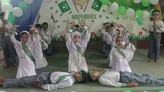 Meray Watan Ya Aqeedatien  kids Tablo  Arooj Public School [upl. by Jakie]