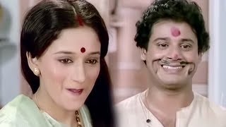 Madhuri Dixits Prank On Husband  Must Watch  Abodh  Comedy Scene [upl. by Deehahs]