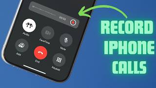 How to Record Calls on iPhone  No Apps Required‼️ [upl. by Tawnya473]