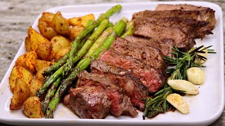 A Delicious Steak Dinner Recipe [upl. by Atinet555]