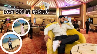 FIRST CASINO EXPERIENCE 🤑 IN GOA  DELTIN GOLD CASINO  REDDY BEACH  GOA VLOG [upl. by Moncear543]