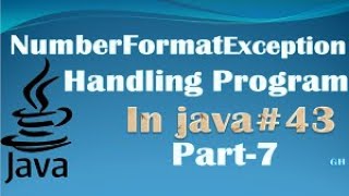 NumberFormatException in java  NumberFormat in java with Example  In Hindi [upl. by Anitram756]